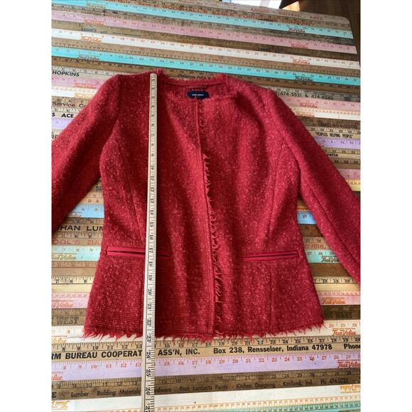 Isabel Marant Wool Mohair Blend Boucle Tweed Jacket Blazer Size 36 Poland - Picture 11 of 16